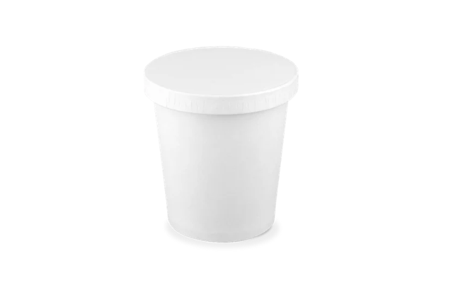 Couvercle Carton Pot à sauce Ø6,2cm Blanc (500 pcs) [TK-9988167]
