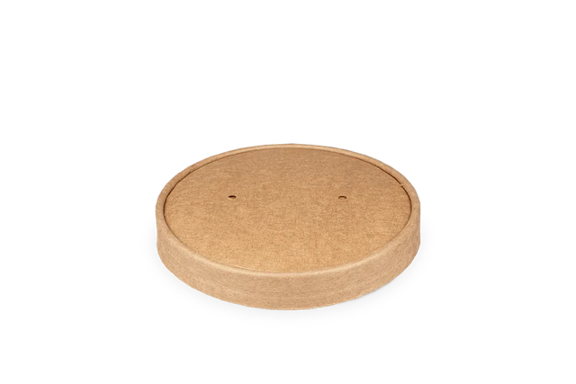 Lid kraft soup cup 750ml Ø11,8cm (500 pcs)