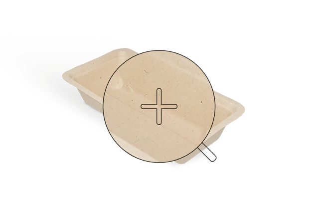 Barquette à croquettes Canne à sucre A5 7x3x14 cm (500 pcs) [TK-9988294]