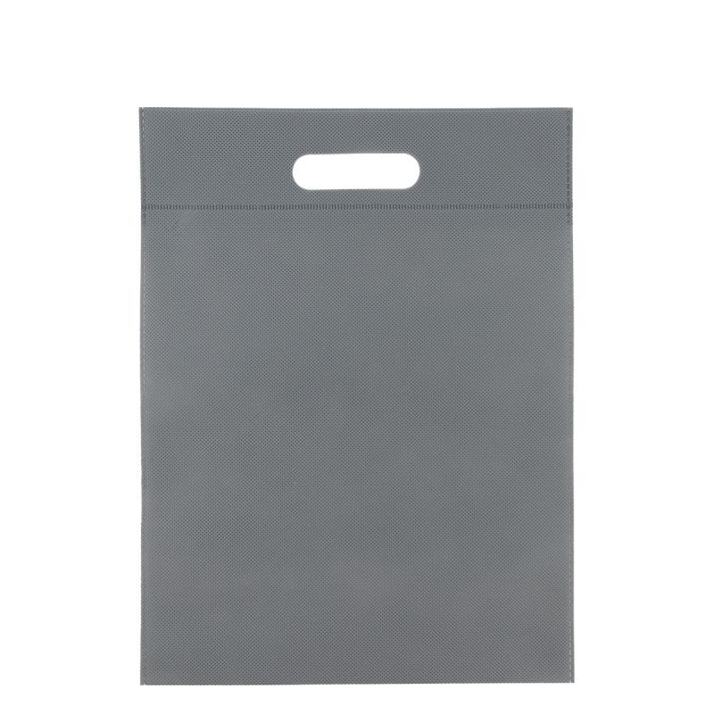 Sacs en non-tissé économiques avec poignées 30x40 cm Gris clair (400 pcs) [FP-DNW033]