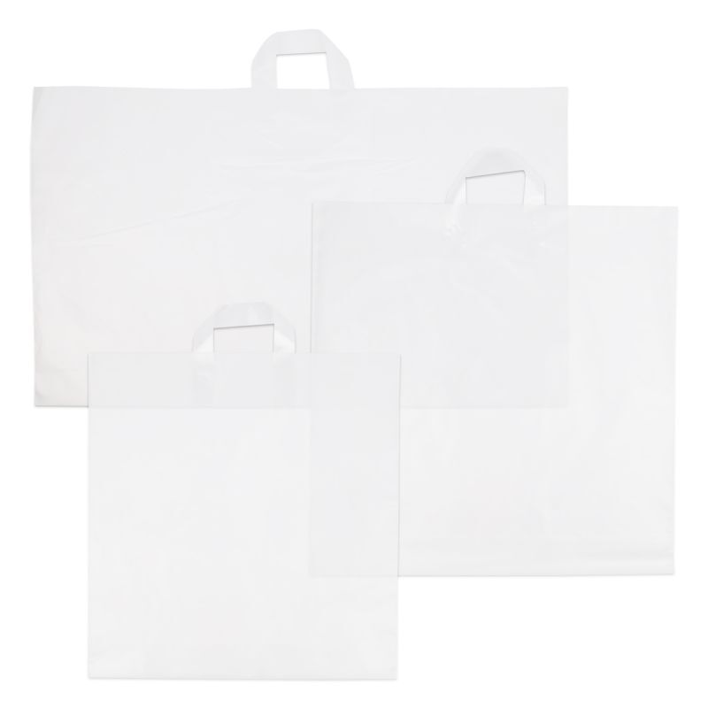 Sac à poignées Semi-transparents 50x50+2x5 cm (250 pcs) [FP-DQL003]