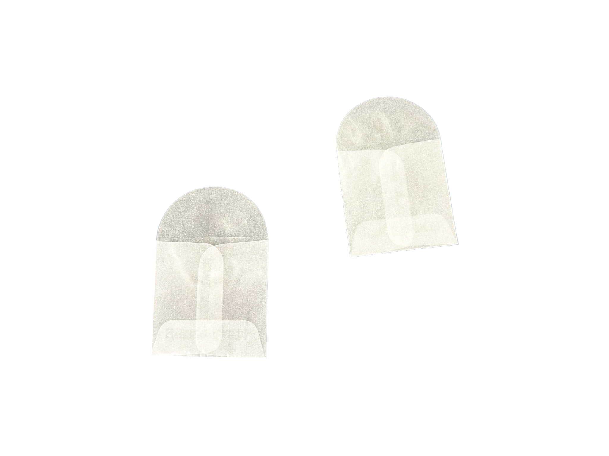 Sachet papier cristal 5x5cm (100 pièces) [G2]