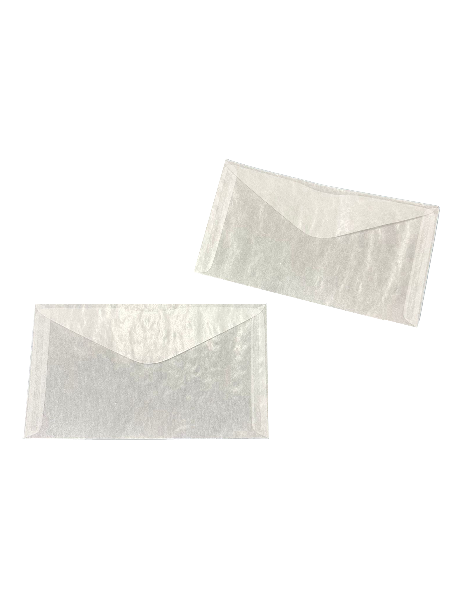 Enveloppe papier cristal 17x9.5cm (100 pièces) [G21]