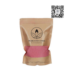 Bougie Pearlsand 400 g rose (6 pièces) [IFS-32729]