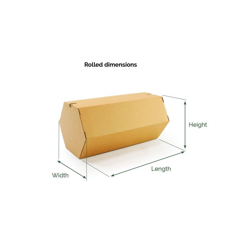 Rollor Premium 45x24,5x21,5 cm Marron (25 pcs) [FP-ROL002]