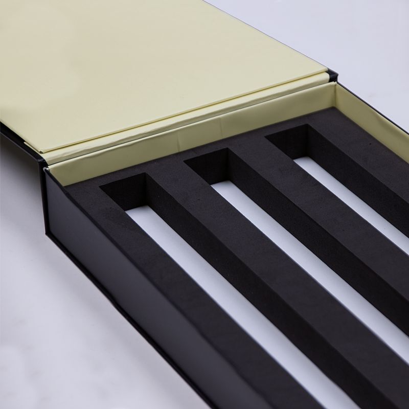 Boîtes magnétiques avec insert 19x24,5x4,5 cm Noir (40 pcs) [FP-VPD427]