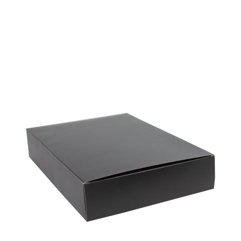 Boîtes à chemises de luxe 26x37x7 cm Noir (50 pcs) [FP-VPO001]