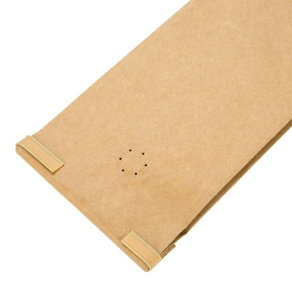 Attaches twist adhésives pour sacs à café en kraft, 14cm (100 Pieces) [TT5KRD]