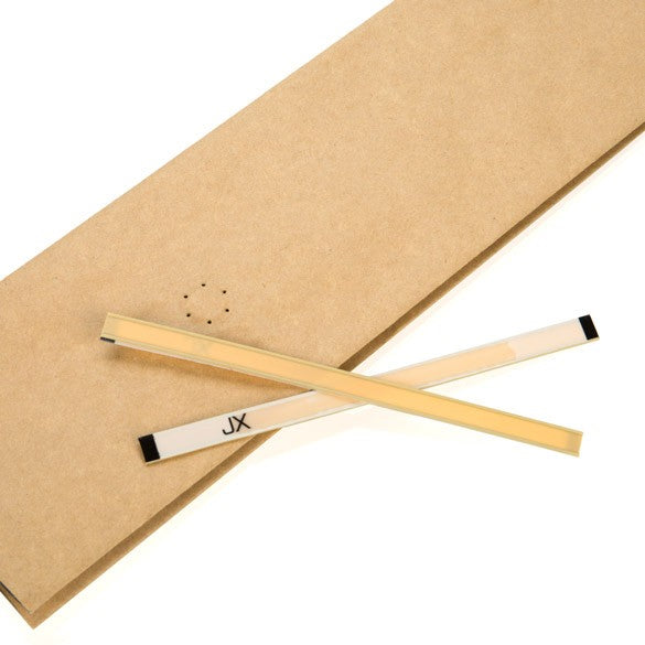 Attaches twist adhésives pour sacs à café en kraft, 14cm (100 Pieces) [TT5KRD]