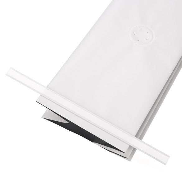 Attaches twist adhésives pour sacs à café en blanc, 14cm (100 Pieces) [TT5WHD]