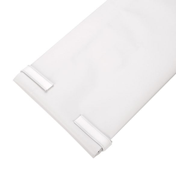 Attaches twist adhésives pour sacs à café en blanc, 14cm (100 Pieces) [TT5WHD]
