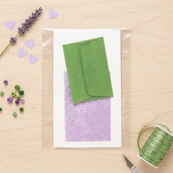Sachet plastique transparence cristalline 4.6x7.9cm sans rabat (100 pièces) [B1H3NF]