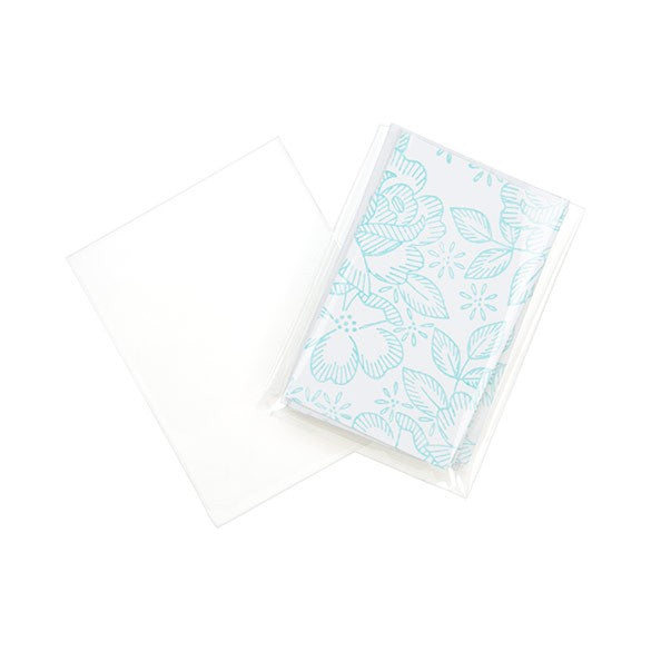 Sachet plastique transparence cristalline 7,5x9,5cm sans rabat (100 pièces) [B2NFXL]