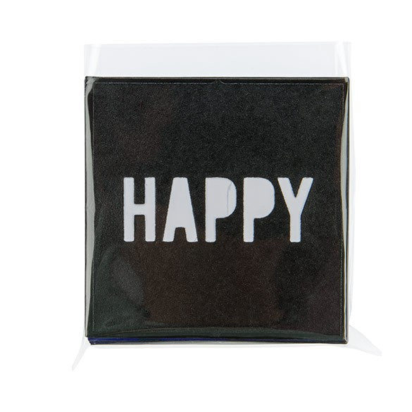 Sachet plastique transparence cristalline 8,5x8,3cm sans rabat (100 pièces) [B33NF]