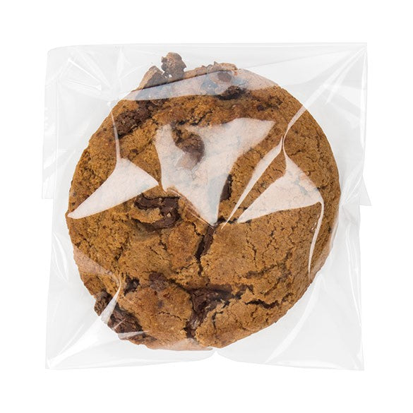 Sachet plastique transparence cristalline 10x12+4cm avec Rabat Adhésif (100 pièces) [B34XL]