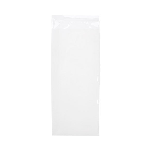 Sachet plastique transparence cristalline 11,9x26,4cm avec Rabat Adhésif (100 pièces) [B410M]