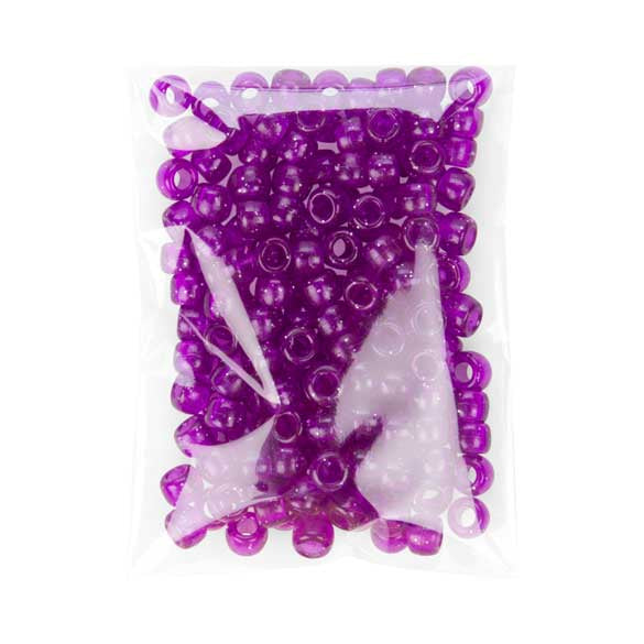Sachet plastique transparence cristalline 8,2x10,5+4cm avec Rabat Adhésif (100 pièces) [B43]