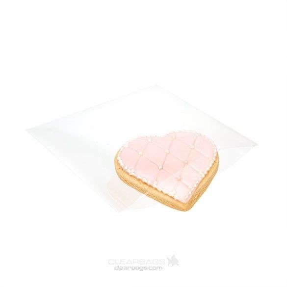 Sachet plastique transparence cristalline 13,2x12,9cm sans rabat (100 pièces) [B5X5SNF]