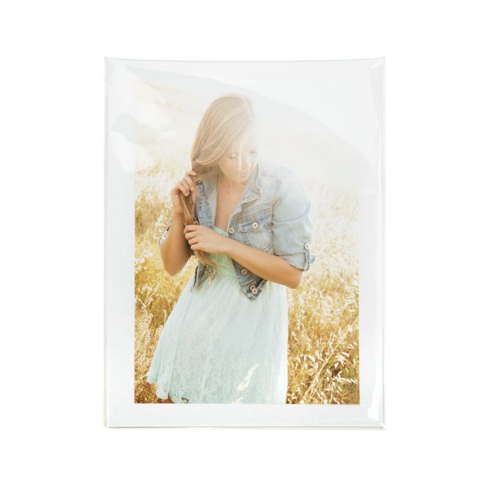 Sachet plastique grand format transparent et scellable sans Rabat 25.2x33.7 cm (100 pièces) [B913XPC]