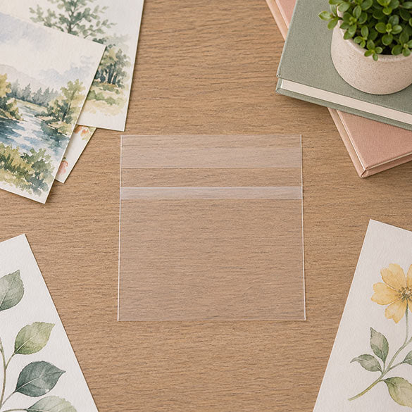 Sachet plastique plat grand format 22,7x14,7cm Refermable à Fermeture “Sécurisée” (100 pièces) [B9X5PC]