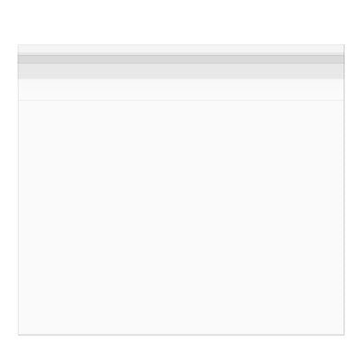 Sachet laminé refermable à transparence cristalline 21.4x26cm (100 pièces) [LB108]