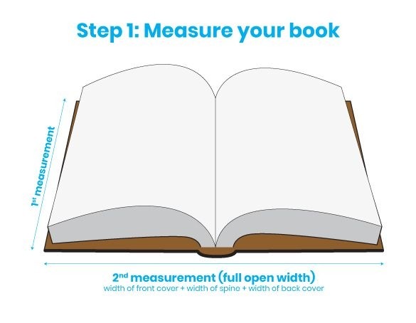 Couverture pour livre transparente ajustable 26.7 x 49.5 cm (25 Pièces) [BC101H]