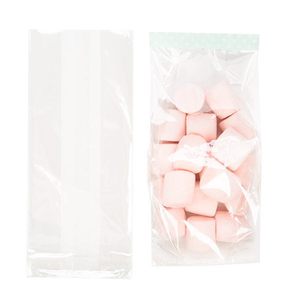 Sac à soufflet Écologiques et agréé contact alimentaire 10,2x6,4x24,13cm (100 pièces) [BGB2]