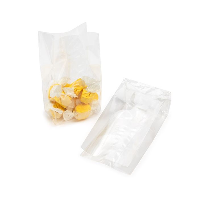 Sachets écologiques 10,2x5,4x20,3 cm Avec soufflets latéraux (100 pièces) [BGB5]