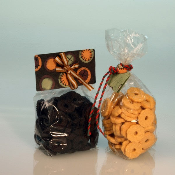 Sac à soufflet Écologiques et agréé contact alimentaire 6,4x5,1x15,2cm (100 pièces) [BGB00]