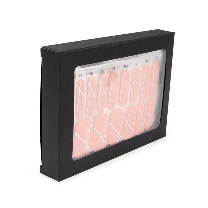Boîte noire en kraft avec fenêtre transparente 10.2x2.1x13.8 cm (25 pièces) [WKRGB313]