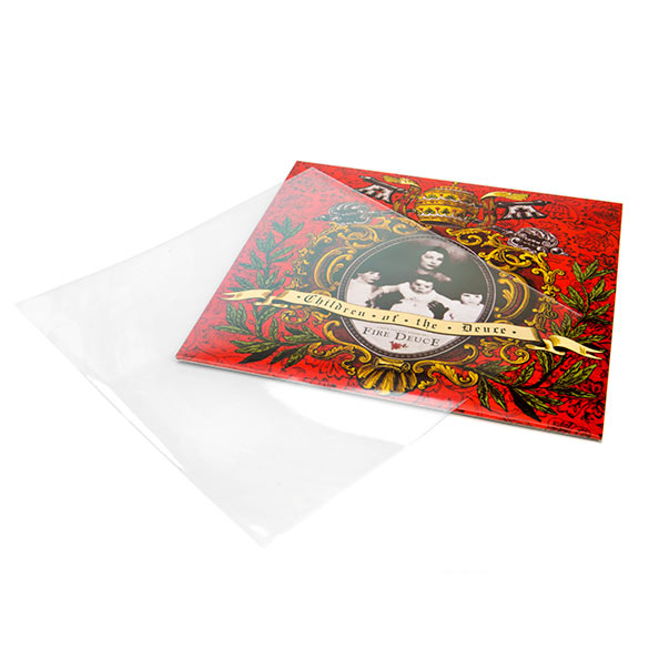 Pochette pour album 78 tours à transparence cristalline sans rabat (Blake Sleeves™) 27x26.8cm (100 pièces) [BLP10NF]