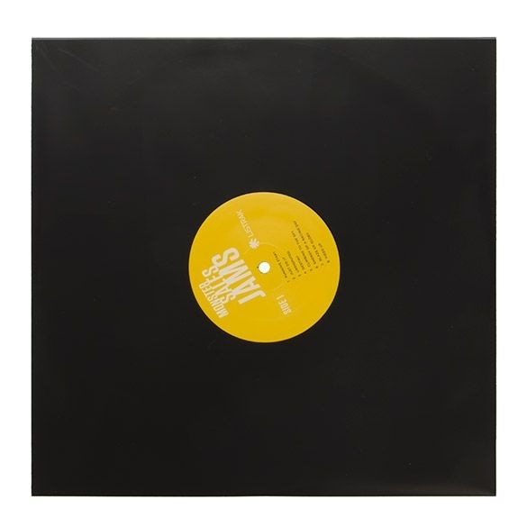 Pochette noire matte pour disque 33 Tours (Blake Sleeves™) 30,6x30,3cm + rebord 0,3cm (100 pièces) [BLPBM]