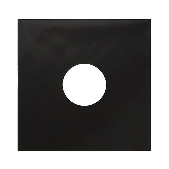Pochette noire matte pour disque 33 Tours (Blake Sleeves™) 30,6x30,3cm + rebord 0,3cm (100 pièces) [BLPBM]