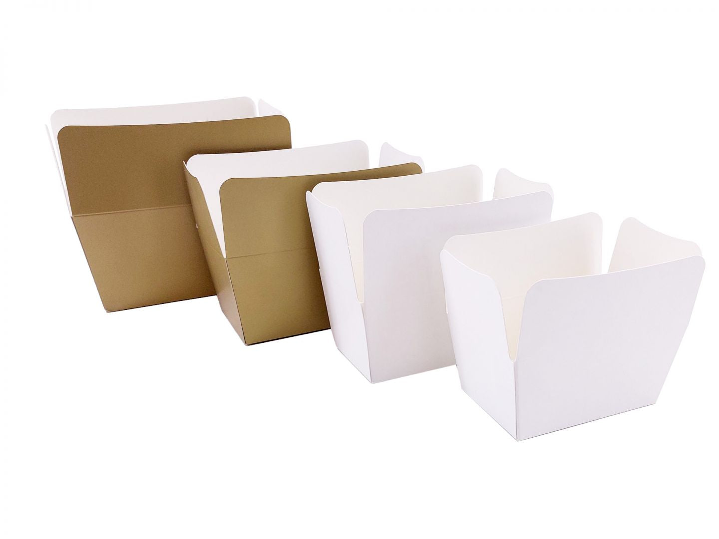 Boîte à bonbons blanche 7x5,5x10,5cm 250 grammes (75 pcs) [DV-3367]