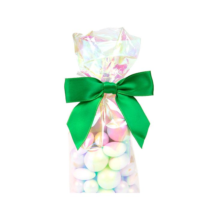 Noeuds pré-noués 8,9 cm Vert (25 pièces) [BOWGR]