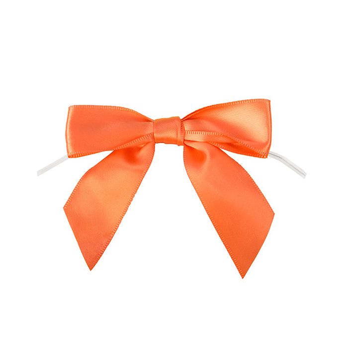 Bows Pre-tied 8,9 cm Orange