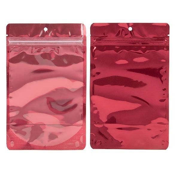 Doypack avec dos Rouge 13x7,9x20,6cm | 113g (100 pièces) [ZBGB3RD]