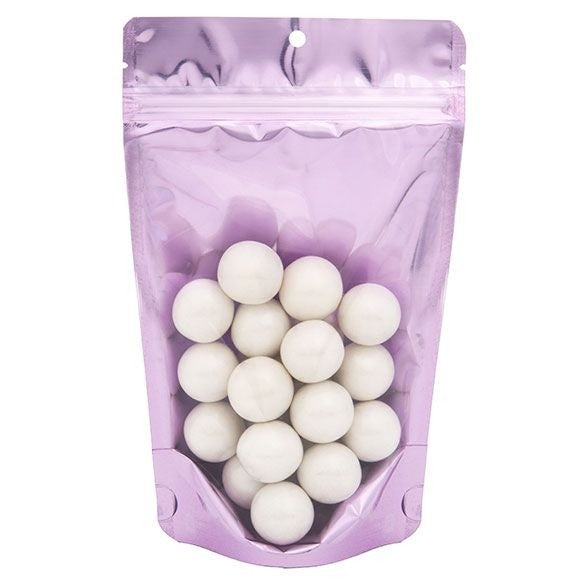 Doypack avec dos violet 13x7.9x20.6cm | 113g (100 pièces) [ZBGB3LV]