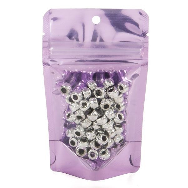 Doypack avec dos violet 7,9x5,1x13cm | 28g (100 pièces) [ZBGB1LV]