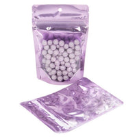 Stand Up Pouches Transparent/Lavender 10.2x6x15.2cm | 57 grams