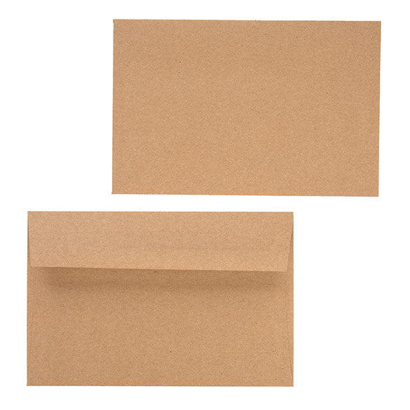 Enveloppe Brune 22.2 x 14.6cm (50 Pièces) [EB40]