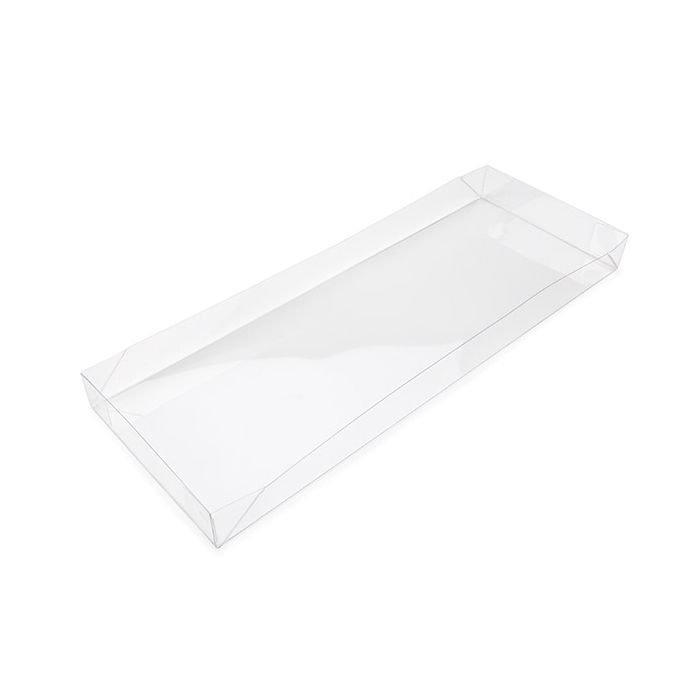Couvercle Pliant et Transparence Cristalline 11x2,5x30,9 cm Transparent (25 pièces) [BT11]