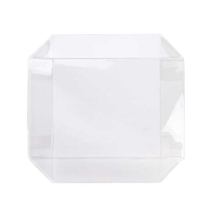 Couvercle Pliant et Transparence Cristalline 15,4x3,8x24,3 cm Transparent (25 pièces) [BT13]