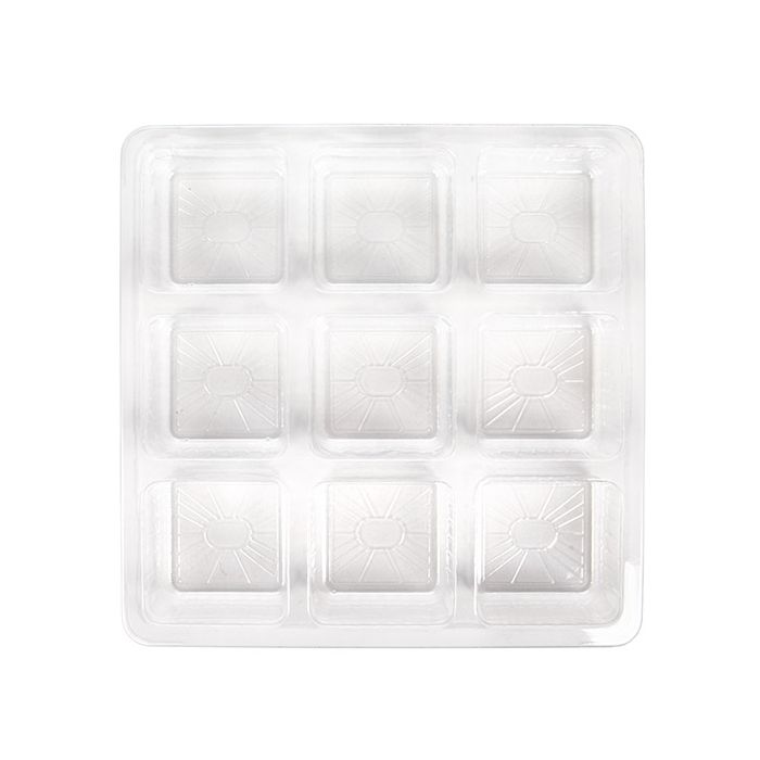Boîtes à pêche en forme de bonbon, 9 cavités 15,1 x 2,5 x 15,1 cm (25 pièces) [CTBS33]