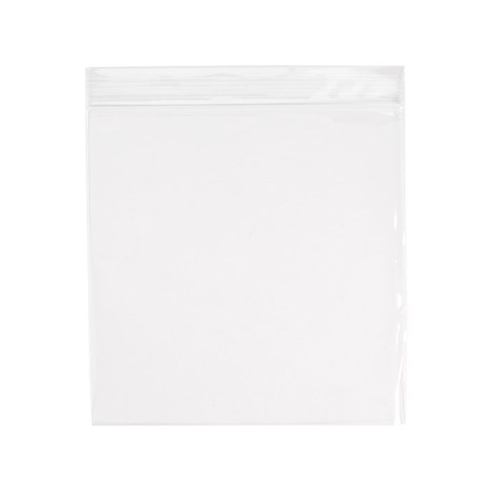 Sachet Zip 15,2x15,2 cm PE 50 microns (100 pièces) [CEZC66]