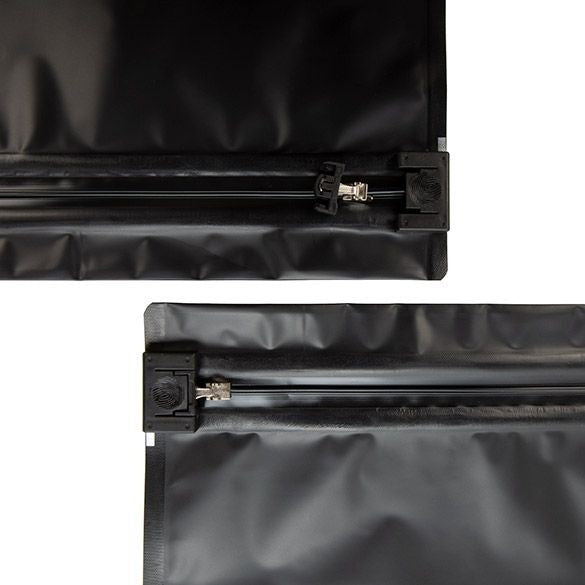 Sac à sécurité enfant noir mat, 20.3 x 6.2 x 15.2cm (10 Pieces) [CRZ68B]