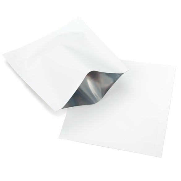Sachet à usage unique blanc mat, 9x9,5cm (100 pièces) [CRB2W]