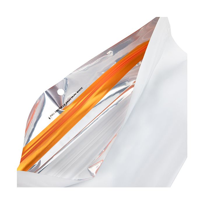 Sachets à poches résistant aux enfants, blanc mat, 22,9 x 6,2 x 15,2 cm (100 pièces) [CRP96MW]