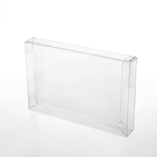 Boites cadeau plastique à transparence cristalline 5.4x1.3x9.2cm (25 Pièces) [FB288]