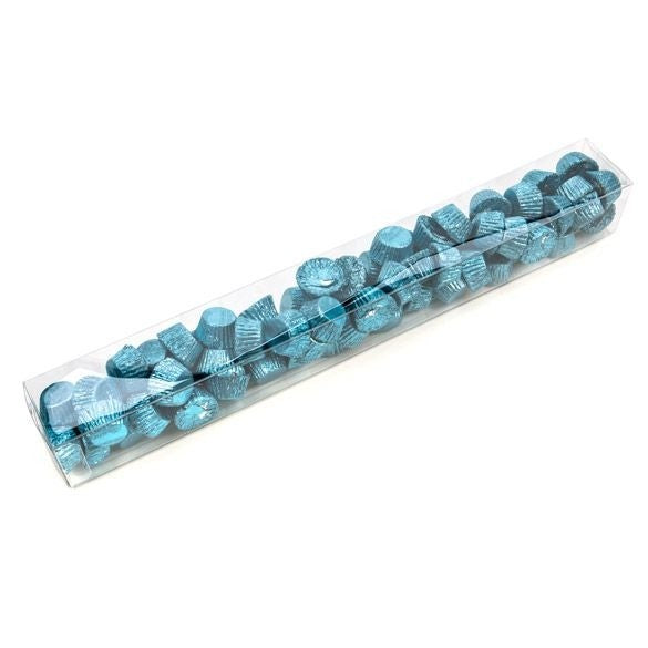 Boite cadeau plastique à transparence cristalline 5.2 x 5.2 x 43.2 cm (25 Pièces) [FPLB350].